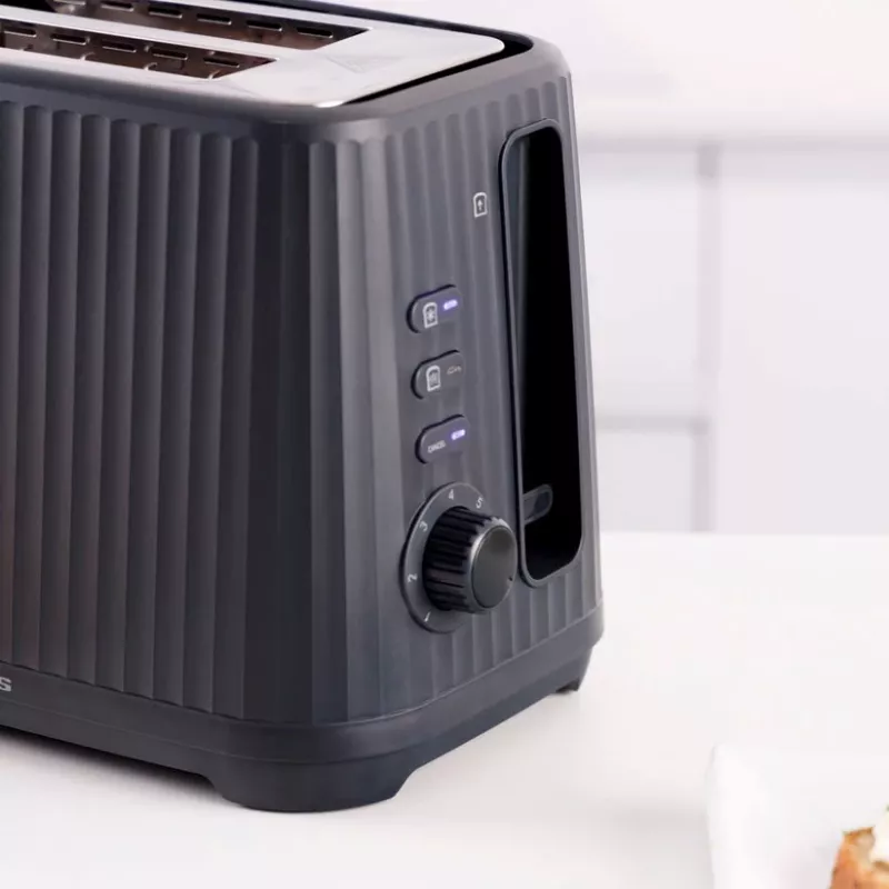 Taurus Jonic Toast toster 2 kromki 1150 W Czarny