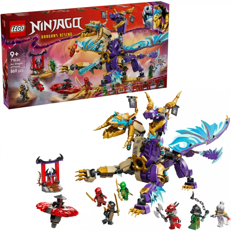LEGO NINJAGO 71836 Smok Skupienia Arc