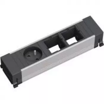 Listwa zasilająca Bachmann 916.003 0,1 m 1 gniazdo AC czarna