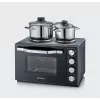 Opiekacz-piekarnik Severin TO 2074 30L 2500W Czarny Grill