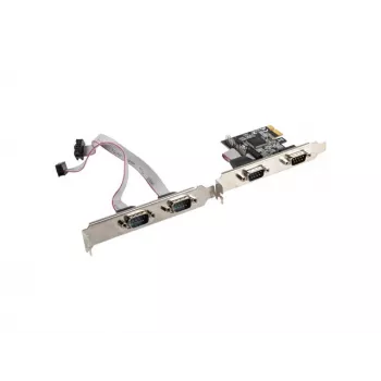 Karta interfejsu wewnętrzna PCIe Lanberg PCE-DB9-004