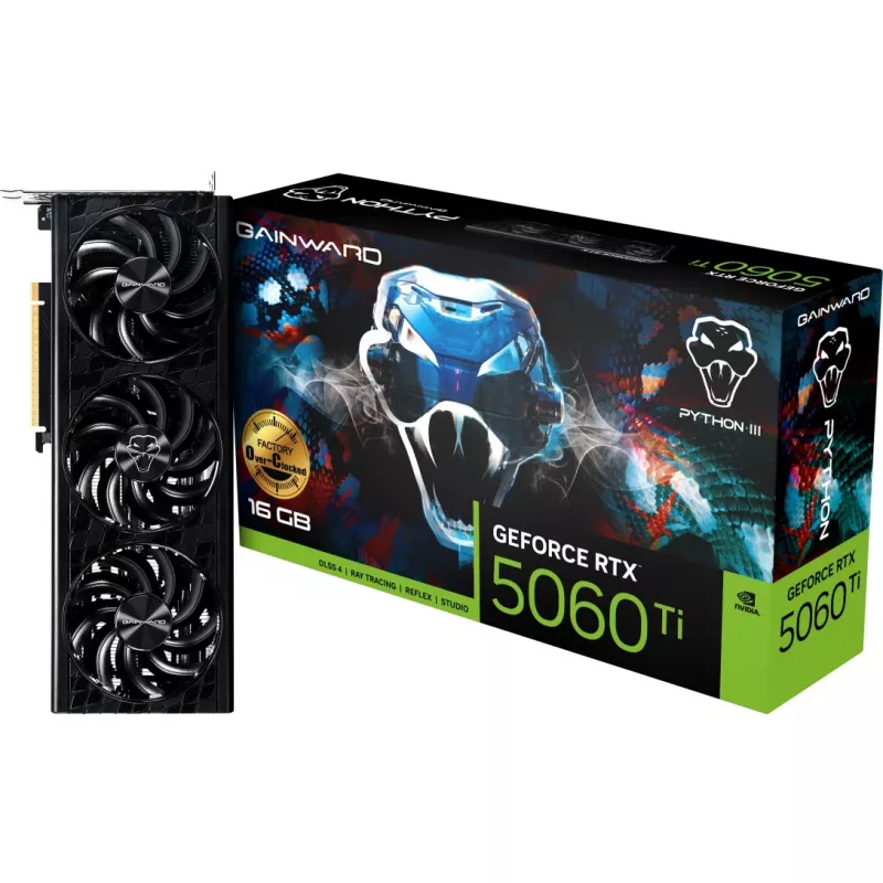 Karta graficzna Gainward GeForce RTX 5060 Ti 16 GB GDDR7