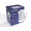 Czajnik elektryczny LAFE LAFCZA45865, stal nierdzewna, 0,6 l, 600 W, jasnoszary, zawiasowa blokowana pokrywa