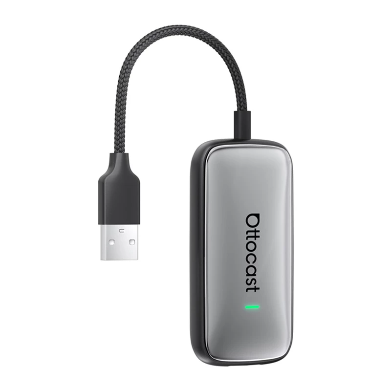 Adapter bezprzewodowy Ottocast Play2Video CA515-T do CarPlay i Android Auto