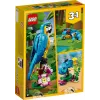 Zestaw konstrukcyjny LEGO Egzotyczna papuga 31136 — model wystawowy Creator, 253 elementy, 220×120×110 mm