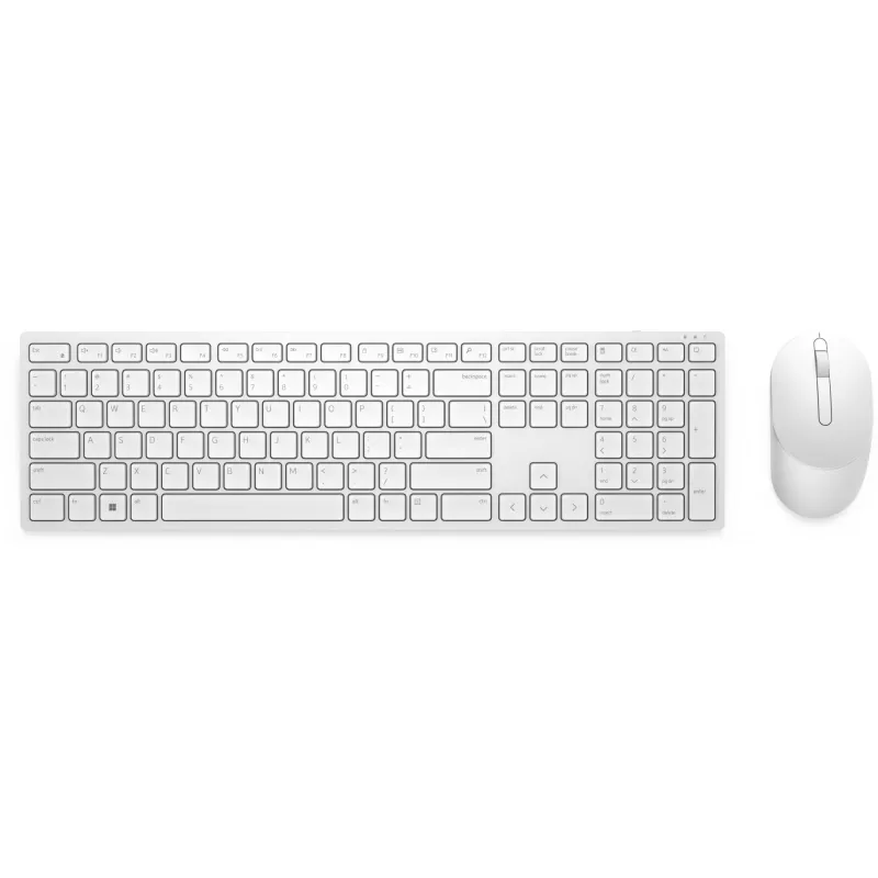 DELL Pro klawiatura and mysz - KM5221W - Francuski (AZERTY) - Biały