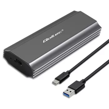 Obudowa | kieszeñ NV2271 na dysk M.2 SSD | SATA | NVMe | USB-C | 2TB
