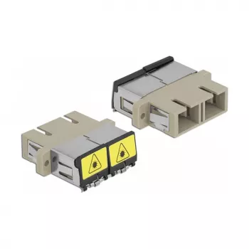 Łącznik światłowodowy DeLOCK 86894 SC Duplex Multi-mode Beżowy