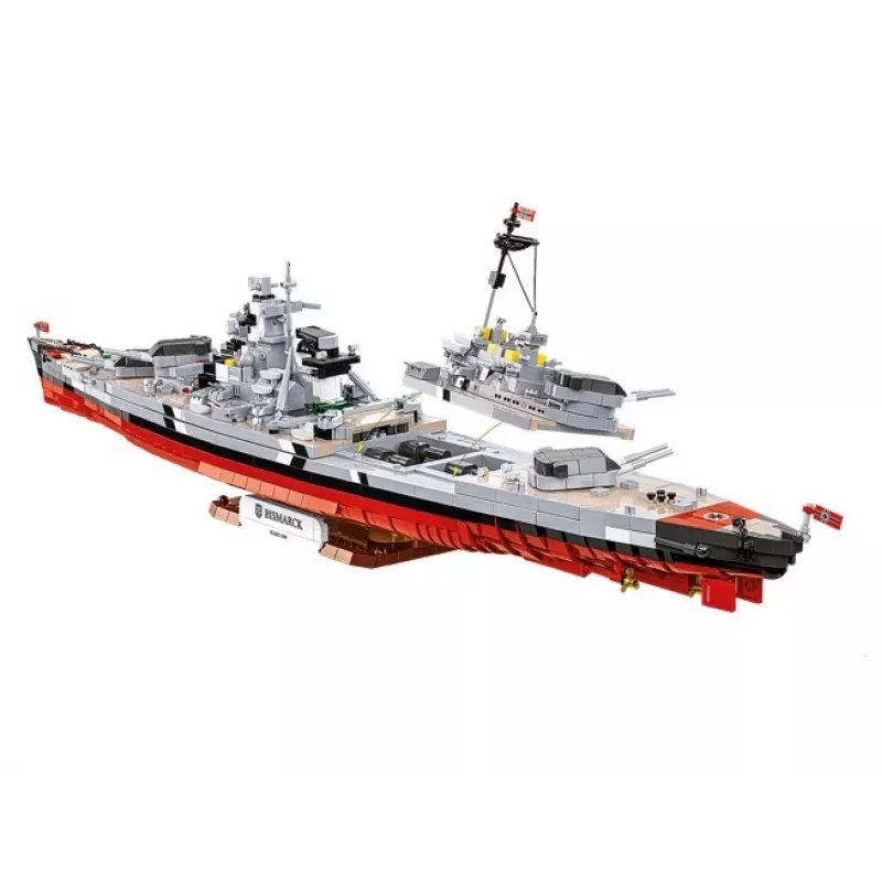 Zestaw konstrukcyjny Cobi Pancernik Bismarck model z 3204 elementami - Cobi CO BI-4860