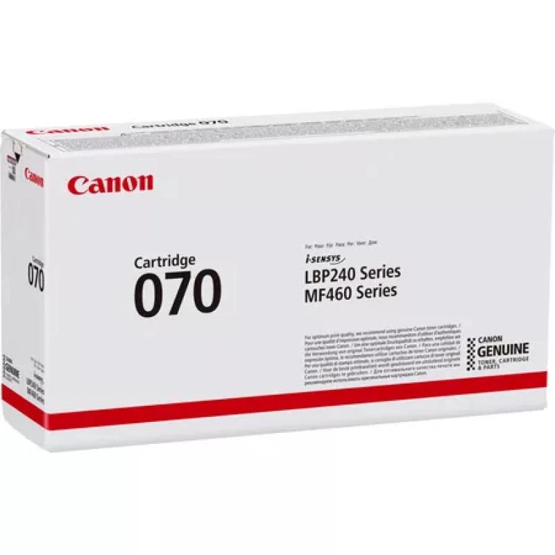 Kaseta z tonerem Canon 070 1 szt. Oryginalny Czarny
