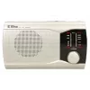 Przenośne radio Eltra EWA srebrny — odbiornik AM/FM, zasilany bateriami