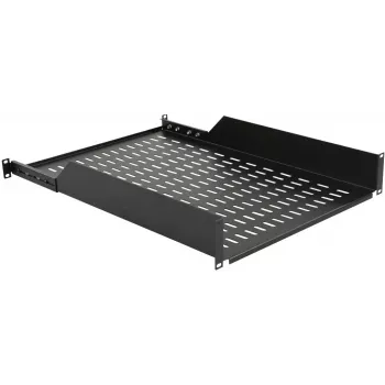 Półka do szafy rack LOGON RAS415BL Czarna 50 kg nośność 19 cali