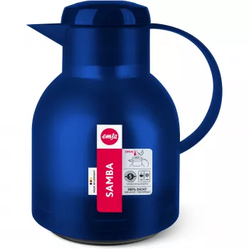 Karafka/dzbanek/butelka EMSA 504231 niebieska, półprzezroczysta