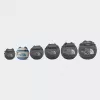 Torba podróżna The North Face Base Camp Duffel S - stone slab/granite szary