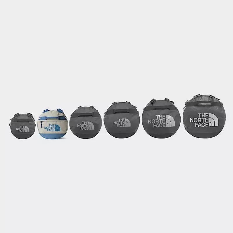 Torba podróżna The North Face Base Camp Duffel S - stone slab/granite szary