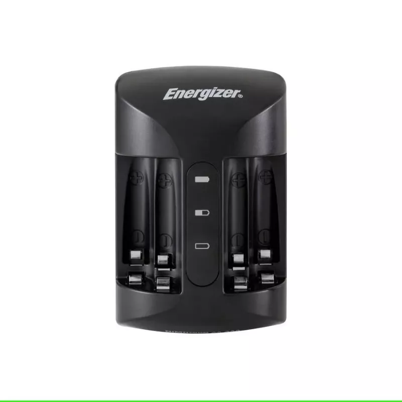Ładowarka do akumulatorów Energizer Pro Charger AC 4‑gniazdowa do AA/AAA NiMH, 100–240 V, akumulatory 2000 mAh w zestawie