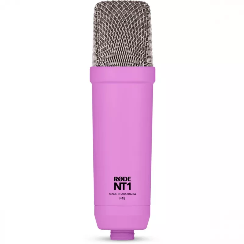 NT1 Signature +XLR-kabel+Desktop Studio Arm, mikrofon liliowy, zestaw