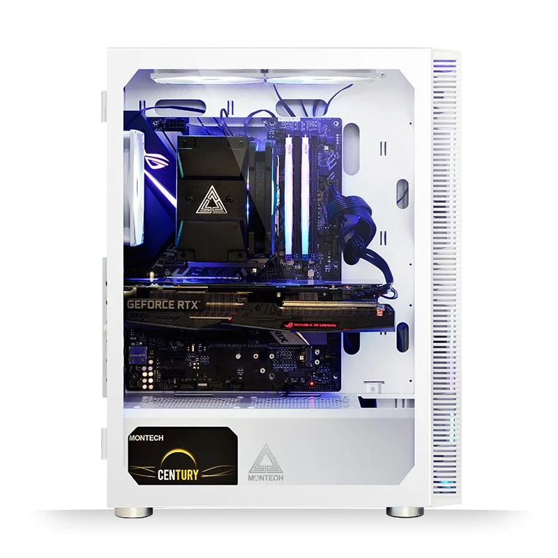 PC Case Montech X3 GLASS Midi Tower biała