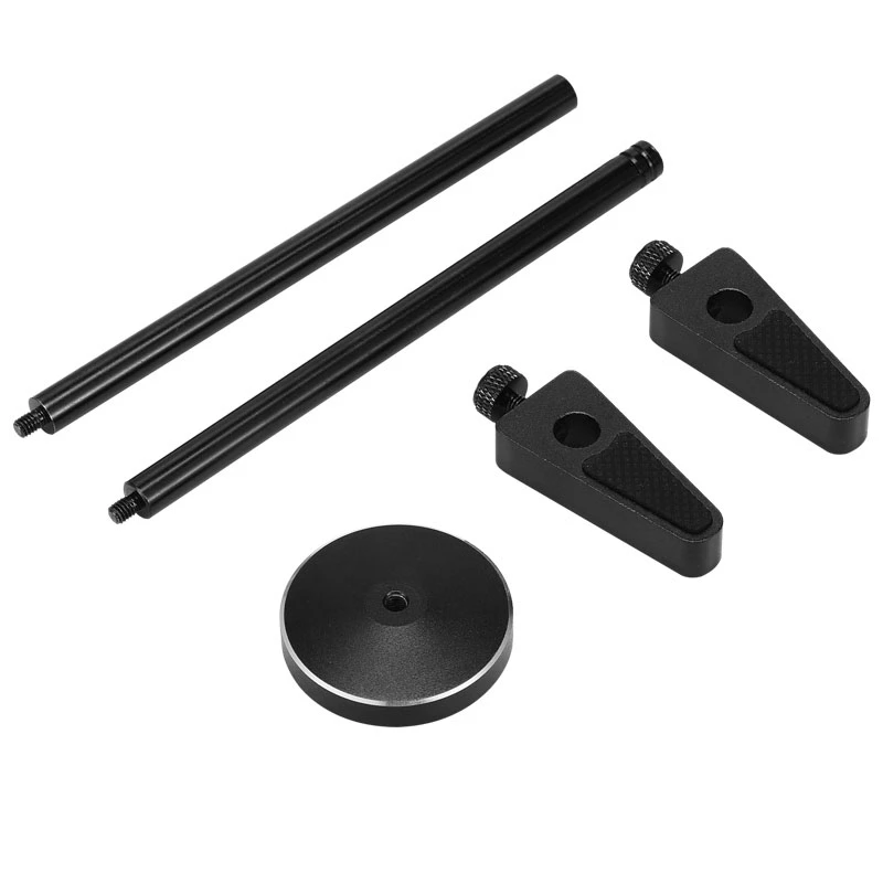 Jonsbo VC-1 - uniwersalny - uchwyt karty graficznej - aluminium - magnez - czarny - 150 g