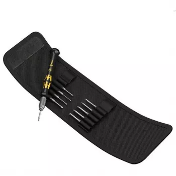 Wkrętak kombinowany Wera ESD/11 SB – 1 sztuka, końcówki Torx/Philips/krzyżowe/płaskie, rękojeść z tworzywa sztucznego (czarno-żółta)