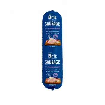 Mokra karma dla psa Brit Premium Kurczak i Królik 800 g