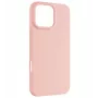 Ochronny tył etui FIXED dla Apple iPhone 16 Pro Max, gumowane wykończenie, różowy