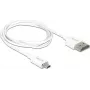 Kabel HDMI DeLOCK 85149 1m HDMI Typ A na Typ D Biały