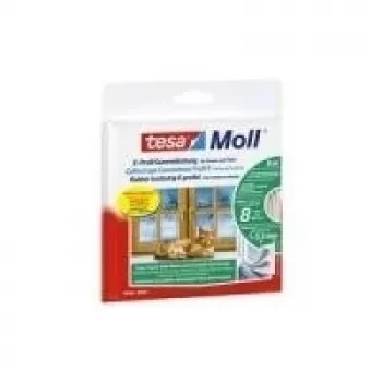 Uszczelka do drzwi i okien Tesa tesamoll 6 m Model 05463-121-0, taśma uszczelniająca do szczelin