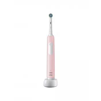 Szczoteczka elektryczna Oral-B Pro Series 1 Cross Action dla dorosłych, ładowalna, różowa, liczba dołączonych końcówek: 1, liczba trybów szczotkowania: 3
