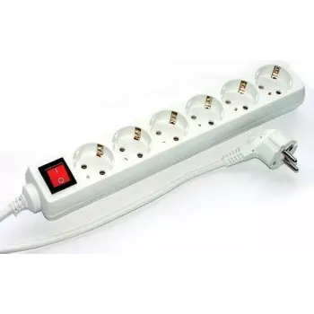 Przedłużacz e+p E 60/3 3m 6 gniazd AC biały