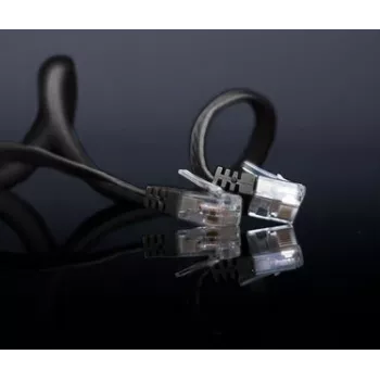 Kabel sieciowy ShiverPeaks SP712-SLS czarny 2m Kat.6 U/UTP