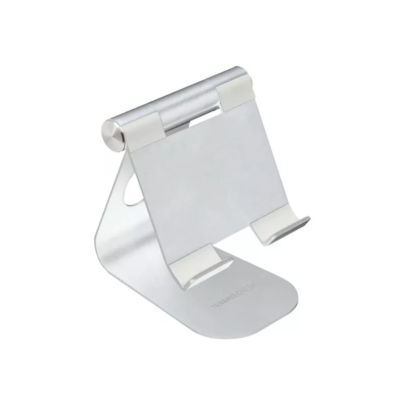 TERRATEC iTab M - Podstawka pod telefon / tablet - Aluminium - Srebrny - Rozmiar ekranu: 8,8-25 cm (3.5-10) - Podstawka biurkowa (219728)