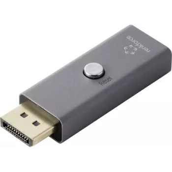 Emulator EDID Renkforce RF-6903988 DisplayPort 8K, aluminium, 7680x4320 @ 60Hz (RF-6903988)
