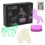 Manta SNL116RGB RGB Lampa dekoracyjna LED 3D z motywem koni