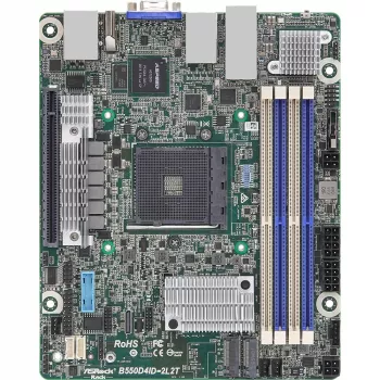 ASRock B550D4ID-2L2T Płyta główna AMD B550 Socket AM4 mini ITX (B550D4ID-2L2T)