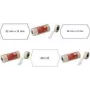 Naklejki etykiet cenowych agipa 100914 22×12 mm kompatybilne z Meto 822/722 i Open Blitz P7/P8