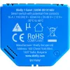 Inteligentny włącznik Shelly 1 Gen4, bezprzewodowy, 240 V AC, Bluetooth 5.0/Wi‑Fi/ZigBee, obudowa z tworzywa sztucznego, 42×16×37 mm, zestaw 2 szt.