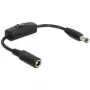 Kabel DeLOCK 0,2 m 2x DC 5,5x2,5 mm czarny