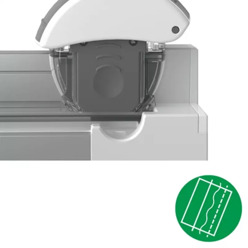 Leitz Ostrze do cięcia prostego do precyzyjnego trymera biurowego, 15 arkuszy, Plastik, Stal, Szary, 14 mm, 40 mm, 48 mm