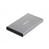 Obudowa zewnętrzna HDD/SSD NATEC Rhino GO — 2,5 cala SATA, 9,5 mm, USB 3.0, aluminium, szary, do 4 TB