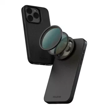 CPL filter Telesin P10-FLT-02 58mm dla iPhone 15 Pro/Pro Max