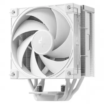 Chłodzenie powietrzne DeepCool AK400 G2 WH, wentylator 120 mm, maks. ciśnienie powietrza 3,33 mmH2O, 92×132×156 mm, biały