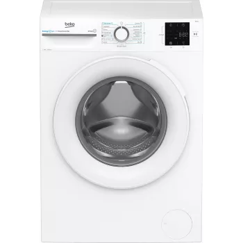 Pralka BEKO BM3WFSU37013WW, 7 kg, klasa energetyczna A, 49,6 cm, 1000 obr./min, silnik inwerterowy, Steam Cure