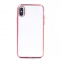 Miękkie etui Devia do iPhone XS Max, czerwone ochronne TPU