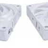 Wentylator obudowy 120mm Lian Li UNI FAN CL Wireless — Biały, bezprzewodowe sterowanie RGB, kompatybilny z łączeniem szeregowym
