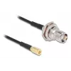 Kabel antenowy Delock TNC żeńskie do SMB męskie RG-174 20 cm (90724)