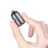 Ładowarka samochodowa usams C38 30 W — 1x USB-A + 1x USB-C szybkie ładowanie
