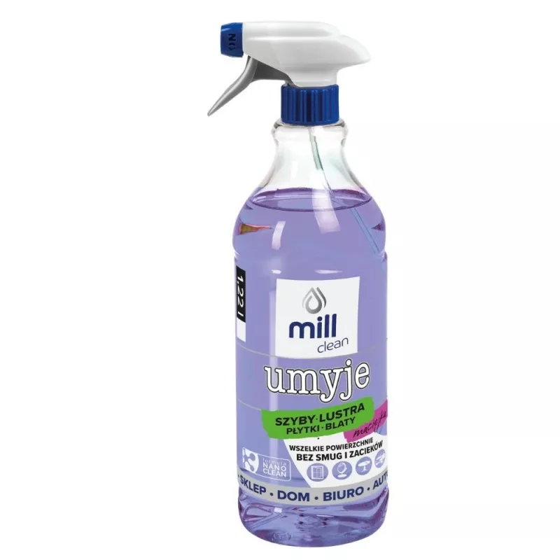 Środek do mycia szkła i płytek Mill Clean Umyje Maciejka 1,22 L