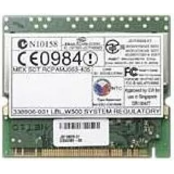 Karta sieci bezprzewodowej HP W500 Mini PCI 802.11b/g, karta Mini PCI