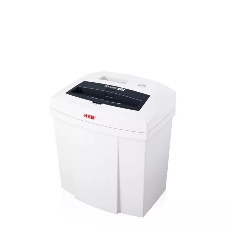 Niszczarka dokumentów HSM SECURIO C14, cięcie paskowe, 22,6 cm, biała